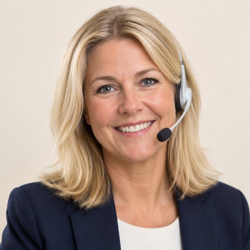 Gunilla, vår röstassistent i kundtjänst
